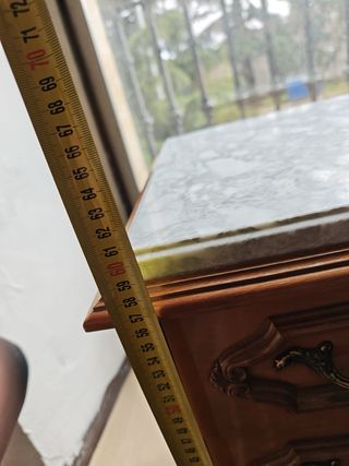 Mesas Vintage Madera y Mármol