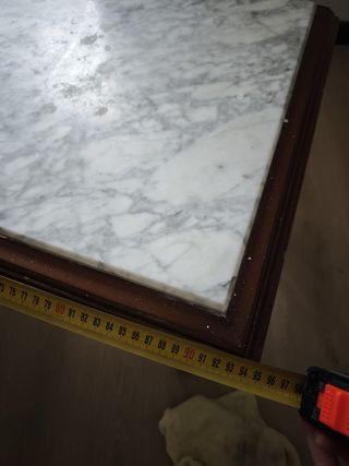 Mesas Vintage Madera y Mármol