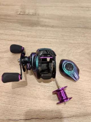 Carrete de pesca casting 7.2:1 freno de 9kg