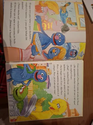 Libro de barrio sesamo. Coco aprende cosas nuevas