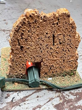 Cocina de leña para belén