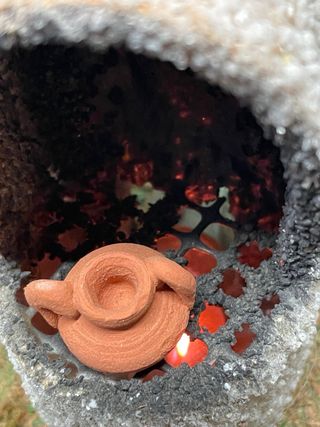 Cocina de leña para belén