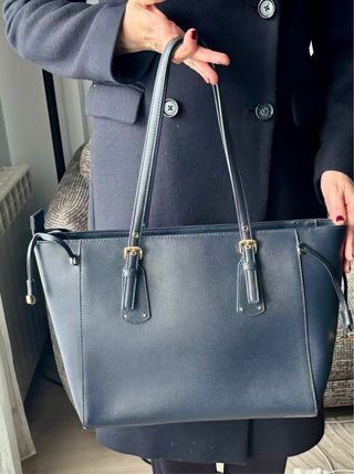 Bolso Michael Kors Piel Azul marino.