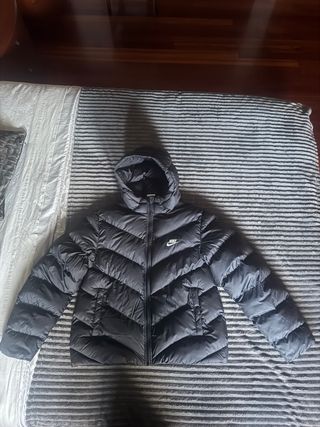 Chaqueta Plumífero Nike Junior Negra