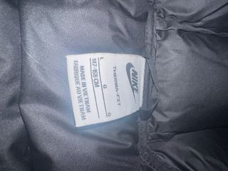 Chaqueta Plumífero Nike Junior Negra