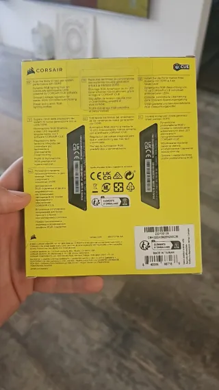 Corsair Vengeance RGB DDR5 32GB (16GBx2) 6200MHz