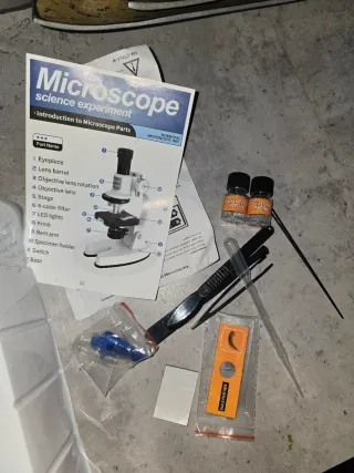 Microscopio Científico 200x-1200x