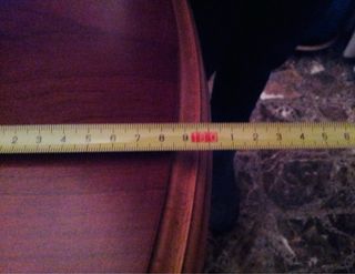 Mesa extensible de madera