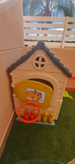Casita infantil con accesorios