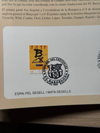 Expo-Fil Centenario FC Barcelona 1999