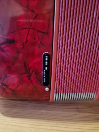 Acordeón Paolo Soprani Rojo