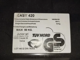 Cofre de techo con baca