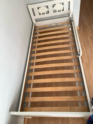 Cama infantil IKEA blanca