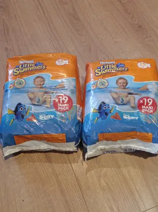 Pañales infantiles para piscina