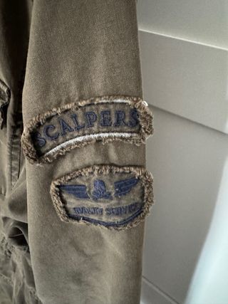 Chaqueta militar Scalpers verde