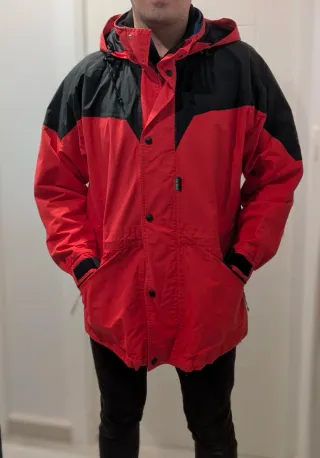 Chaqueta Ternua Outdoor Gore-Tex Roja/Negra