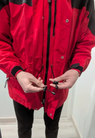 Chaqueta Ternua Outdoor Gore-Tex Roja/Negra