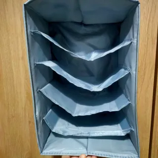 2 Organizadores Colgantes Tela Azul