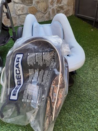 Carrito Bebé bebecar + Silla Coche + Capazo