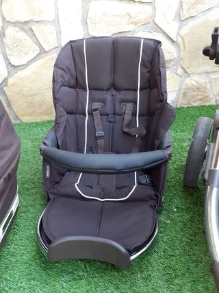 Carrito Bebé bebecar + Silla Coche + Capazo