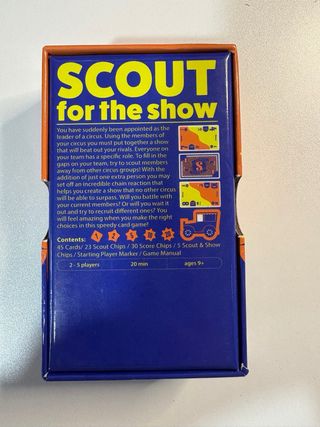 Juegos de mesa TRIO y SCOUT