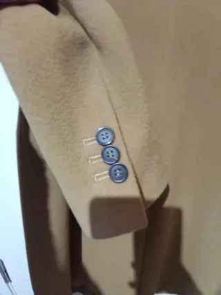 Chaquetón Esprit marrón talla L. De la 38-42