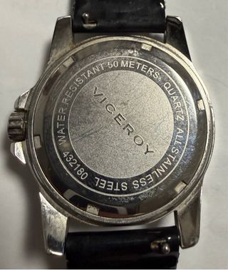 Reloj Viceroy Mujer Negro y Plateado