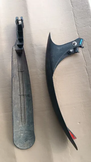 Due Parafango posteriore bici.