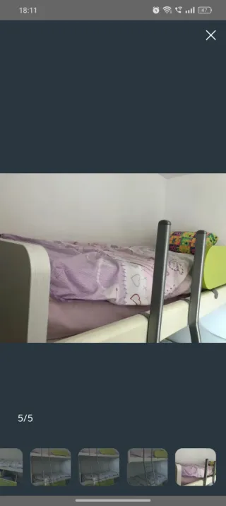 URGENTE Litera de madera con cajones