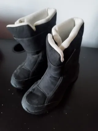 Botas de Nieve Quechua Negras