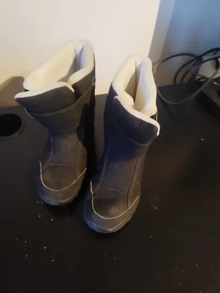 Botas de Nieve Quechua Negras