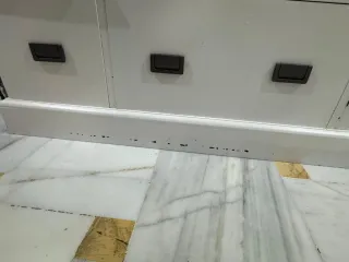 Mueble Escalera Madera Blanco