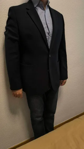 Americana azul marino talla 52