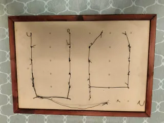 Cuadro Miniaturas Armas Antiguas