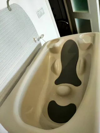 Bañera Jane Flip con cubeta 2 etapas