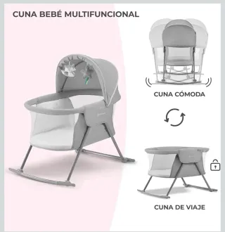 Minicuna de viaje plegable