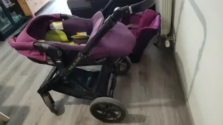 Carro Cochecito bebe JANE MUUM Capazo y Silla