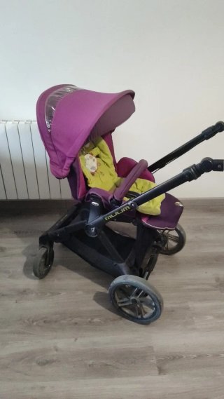 Carro Cochecito bebe JANE MUUM Capazo y Silla
