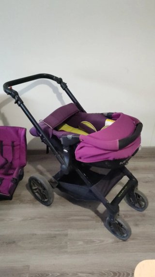 Carro Cochecito bebe JANE MUUM Capazo y Silla