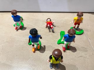 Lote Playmobil Futbolistas