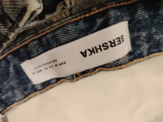 Jeans cargo uomo blu