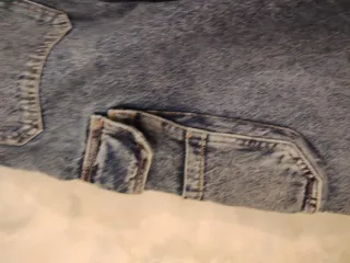 Jeans cargo uomo blu