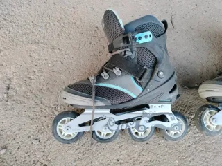 2 pares de Patines Decathlon Talla 40-41
