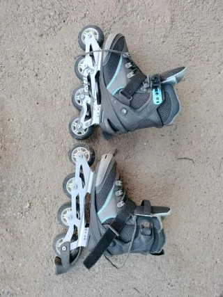 2 pares de Patines Decathlon Talla 40-41
