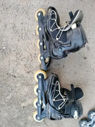 2 pares de Patines Decathlon Talla 40-41