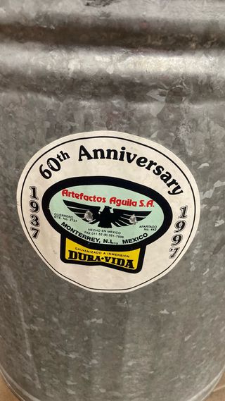 Cubell Galvanitzat amb Tapa