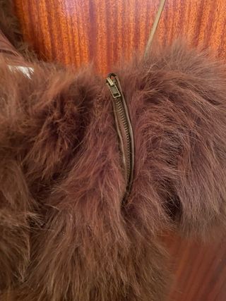 Zara Top Off  fur Shoulder Edição Limitada