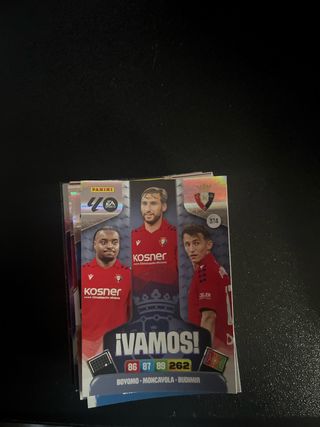 Panini ¡Vamos! Cartas de Fútbol