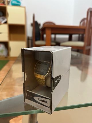 Reloj Casio Dorado Camuflaje