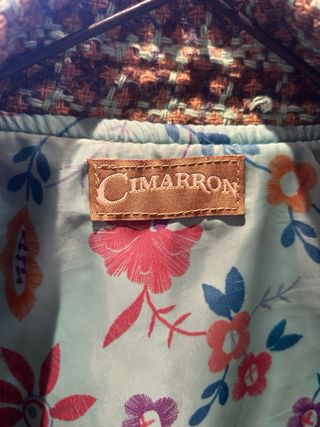 Abrigo vintage lana retro